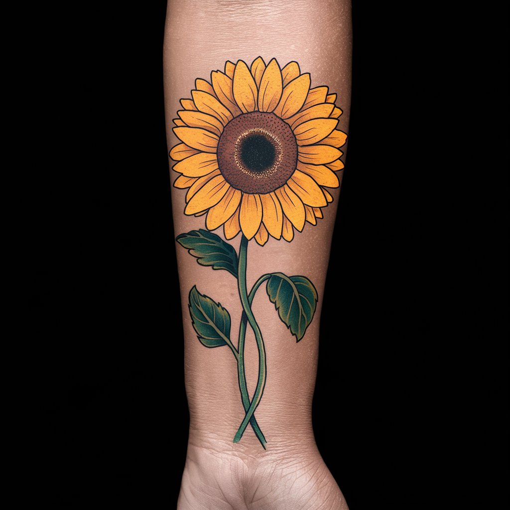 Sunflower Tattoo Meaning